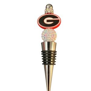 Georgia Bulldogs Handmade Wine Stopper